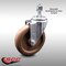 Service Caster 5 Inch SS High Temp Glass Filled Nylon Wheel Swivel 1/2 Inch Threaded Stem Caster SCC-SSTS20S514-GFNSHT-121315 - alternate 2